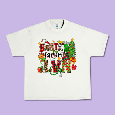 Santa's Favorite Lvn Urban Heavy Tee Designed By Zillion Design Studio