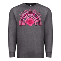 Charcoal Heather in october we wear pink rainbow Premium Sweatshirt - AdoDesignShop