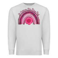 Dove Grey in october we wear pink rainbow Premium Sweatshirt - AdoDesignShop