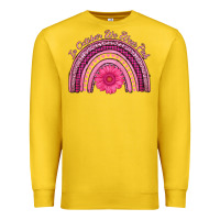 Lemon in october we wear pink rainbow Premium Sweatshirt - AdoDesignShop
