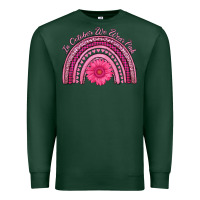 Sports Green in october we wear pink rainbow Premium Sweatshirt - AdoDesignShop