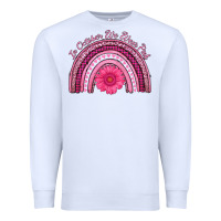 White in october we wear pink rainbow Premium Sweatshirt - AdoDesignShop