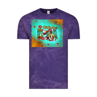 Cloud Purple birthday diva Vintage Tee - RanaPortraitStore