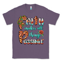 Lavender faith makes all things possible Classic Tee - BarkalooDesign
