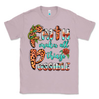 Lilac faith makes all things possible Classic Tee - BarkalooDesign