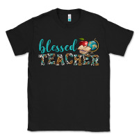 Black blessed teacher Classic Tee - BundleAndBundleShop