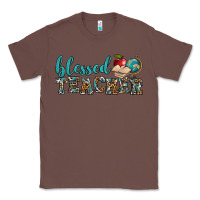 Chestnut blessed teacher Classic Tee - BundleAndBundleShop