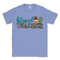 Colony Blue blessed teacher Classic Tee - BundleAndBundleShop