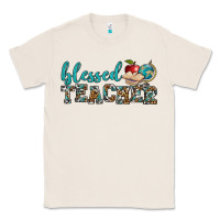 Natural blessed teacher Classic Tee - BundleAndBundleShop