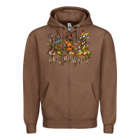 Chestnut egg hunter Zipper Hoodie - RacoonDesign