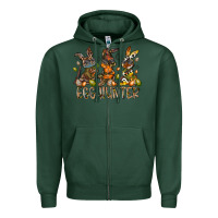 Sports Green egg hunter Zipper Hoodie - RacoonDesign