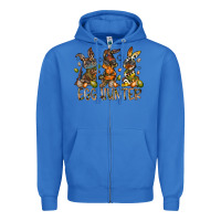True Royal egg hunter Zipper Hoodie - RacoonDesign