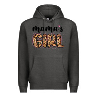 Charcoal Heather mama s girl Premium Hoodie - MaliasSmallBusiness
