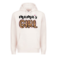 Pale Pink mama s girl Premium Hoodie - MaliasSmallBusiness