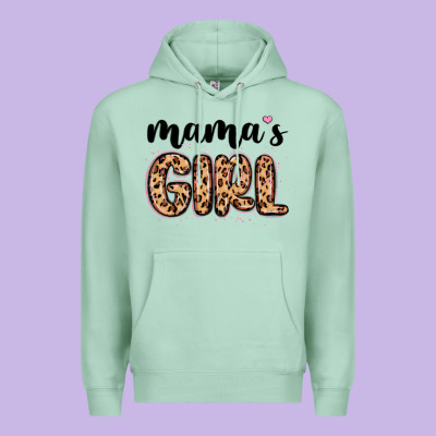 Mama S Girl Premium Hoodie Designed By Maliassmallbusiness