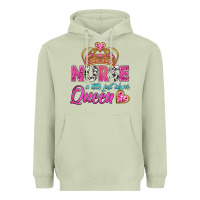 Matcha nurse a title just above queen Heavyweight Hoodie - BundleAndBundleShop