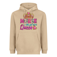 Mushroom nurse a title just above queen Heavyweight Hoodie - BundleAndBundleShop