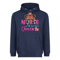 Navy nurse a title just above queen Heavyweight Hoodie - BundleAndBundleShop