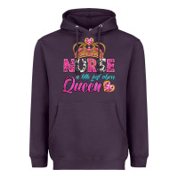 Plum nurse a title just above queen Heavyweight Hoodie - BundleAndBundleShop