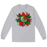 Moon Dust mexican flag sunflower Long Sleeve Tee - Zillion Design Studio
