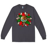 Smoke mexican flag sunflower Long Sleeve Tee - Zillion Design Studio