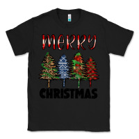 Black merry christmas trees Classic Tee - RanaPortraitStore