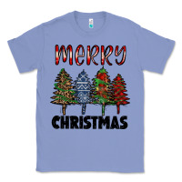 Colony Blue merry christmas trees Classic Tee - RanaPortraitStore
