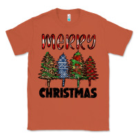 Copper merry christmas trees Classic Tee - RanaPortraitStore