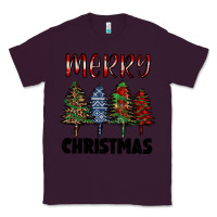 Plum merry christmas trees Classic Tee - RanaPortraitStore