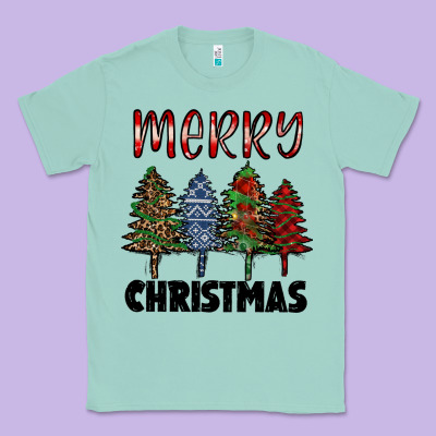Merry Christmas Trees Classic Tee Designed By Ranaportraitstore
