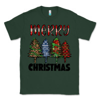 Sports Green merry christmas trees Classic Tee - RanaPortraitStore