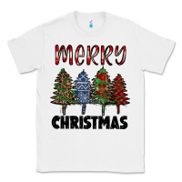White merry christmas trees Classic Tee - RanaPortraitStore