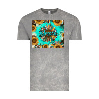 Cloud Rock blessed sunflowers Vintage Tee - RanaPortraitStore