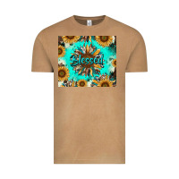 Blessed Sunflowers Vintage Tee | Teevron