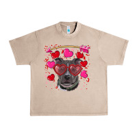 French Oak Valentine's day  pitbull Urban Heavy Tee - RanaPortraitStore