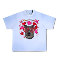 Grape Ice Valentine's day  pitbull Urban Heavy Tee - RanaPortraitStore