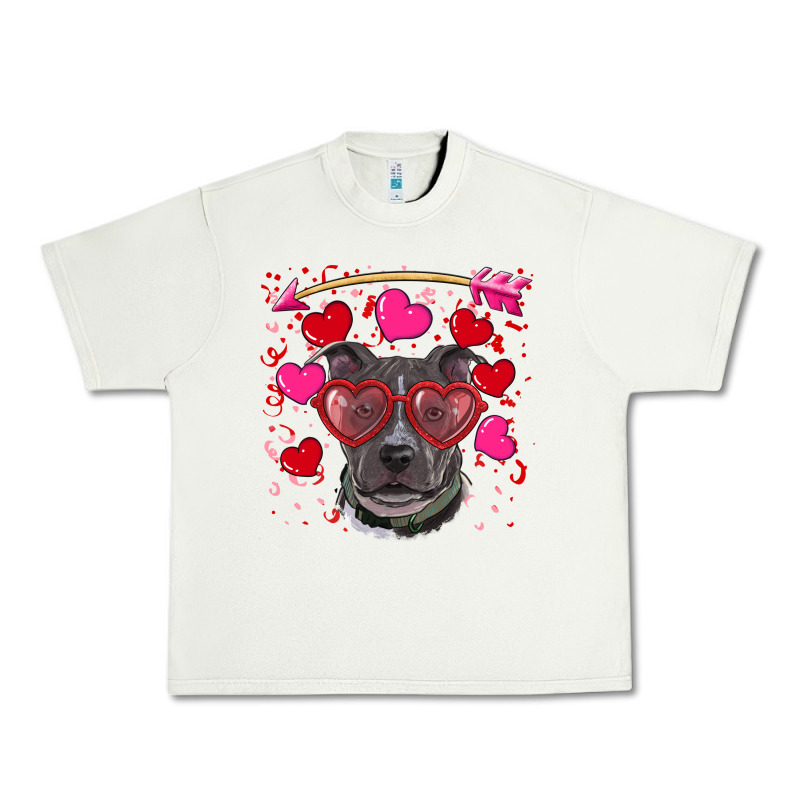 Valentine's Day  Pitbull Urban Heavy Tee by RanaPortraitStore | Teevron