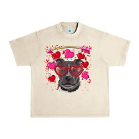 Sandshell Valentine's day  pitbull Urban Heavy Tee - RanaPortraitStore