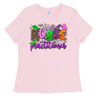 Bubblegum Pink nurse practitioner Ladies Tee - AdoDesignShop