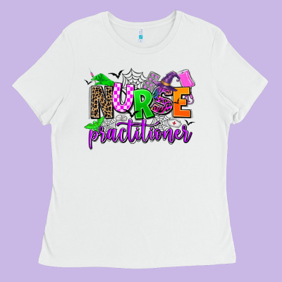 Nurse Practitioner Ladies Tee Designed By Adodesignshop