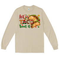 Mushroom Let's Taco 'Bout It Long Sleeve Tee - texasbilliewilder