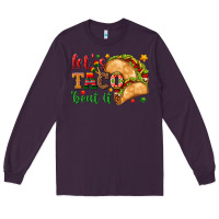 Plum Let's Taco 'Bout It Long Sleeve Tee - texasbilliewilder