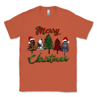 Copper merry christmas trees Classic Tee - RanaPortraitStore