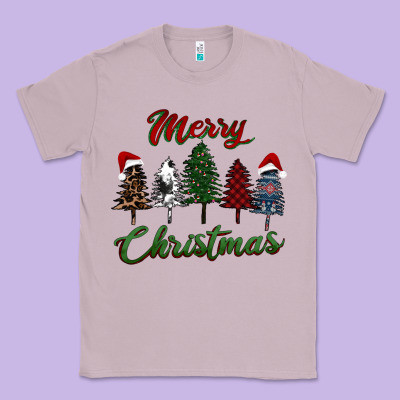 Merry Christmas Trees Classic Tee Designed By Ranaportraitstore