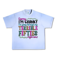 Grape Ice sorry im cranky im going through my terrible fifties right now Urban Heavy Tee - texasbilliewilder