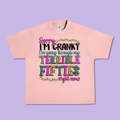 Urban Heavy Tee sorry im cranky im going through my terrible fifties right now