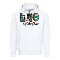 Love Of The Cows Zipper Hoodie | Teevron