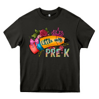 Asphalt little miss prek Heavy Core Tee - CowhideDigitalArt