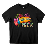 Black little miss prek Heavy Core Tee - CowhideDigitalArt