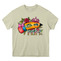 Mossy little miss prek Heavy Core Tee - CowhideDigitalArt